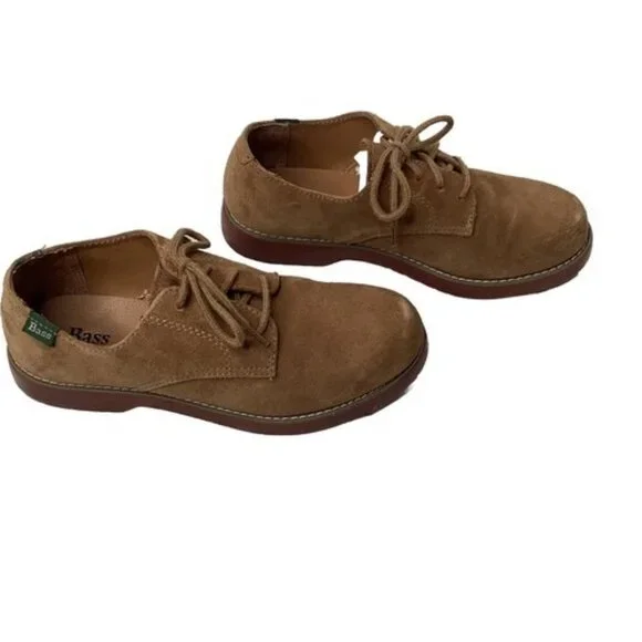 Vintage G.H. Brass "Bucs" Suede Oxford Shoes with Original Box Lace Up - Picture 4 of 9